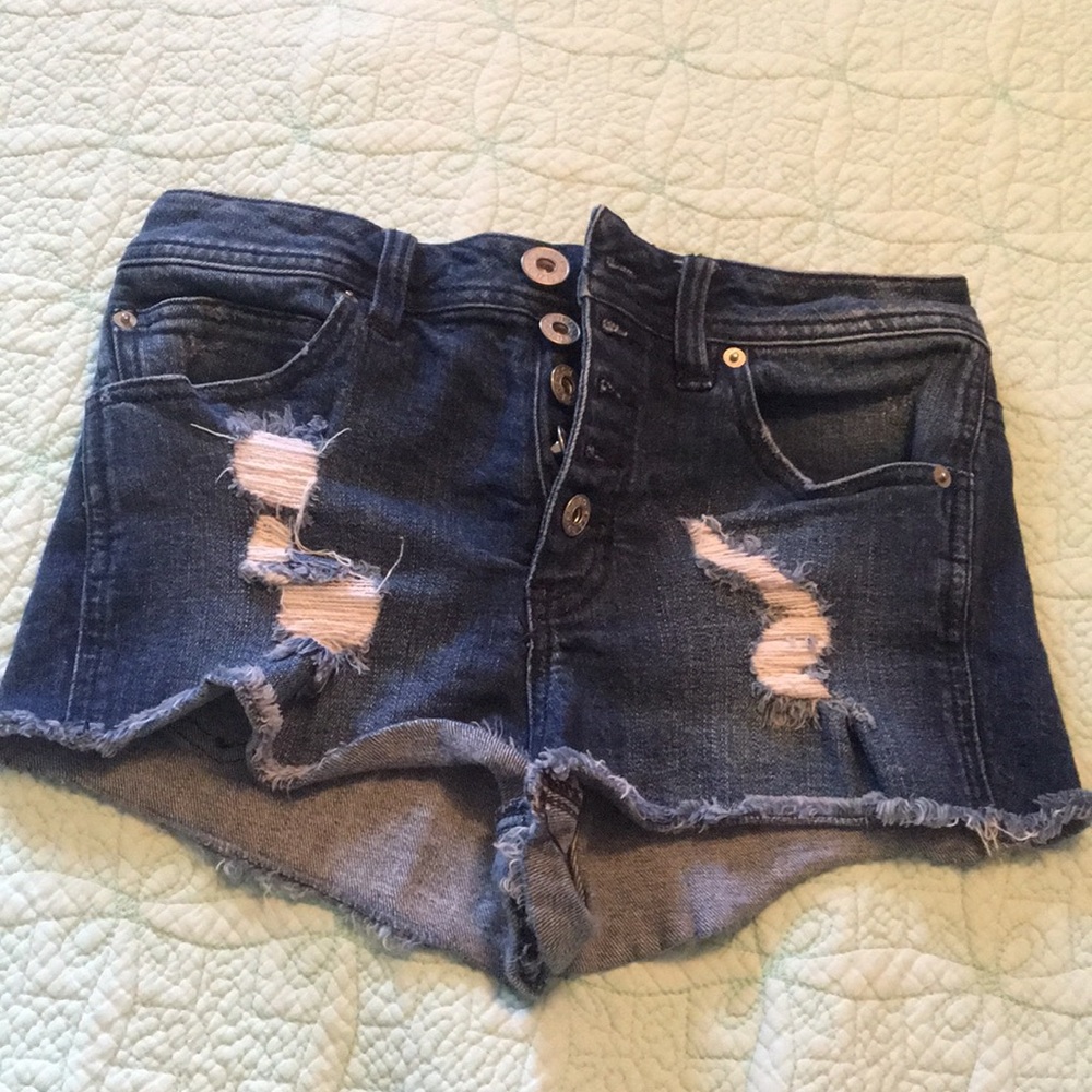Guess mid rise denim short